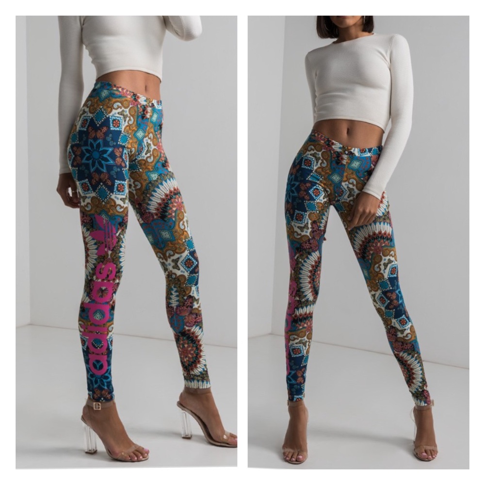 Adidas Borbomix Leggings Brazil pattern - Picture 2 of 8